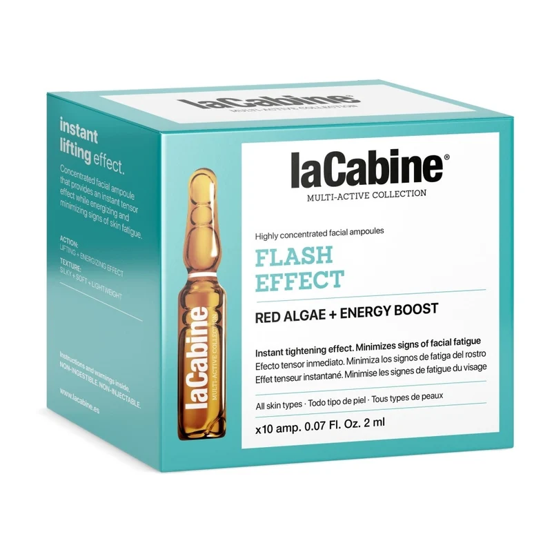 LaCabine Flash Effect Illuminante Viso 10 Fiale