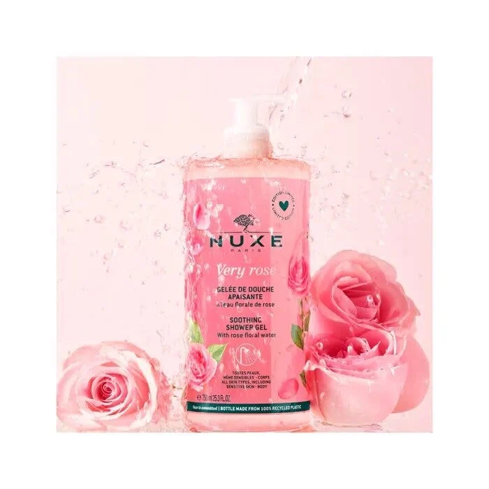 Nuxe Very Rose Gel Doccia Lenitivo Maxi Formato 750ml