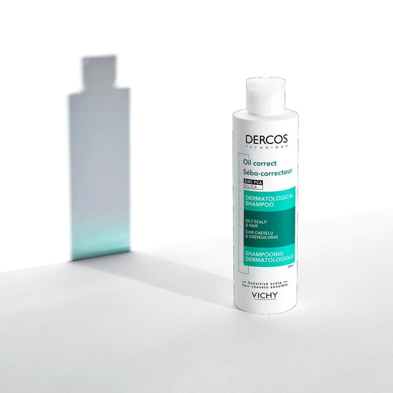 Vichy Dercos Shampoo Sebo Regolatore Trattante Capelli Grassi 200ml