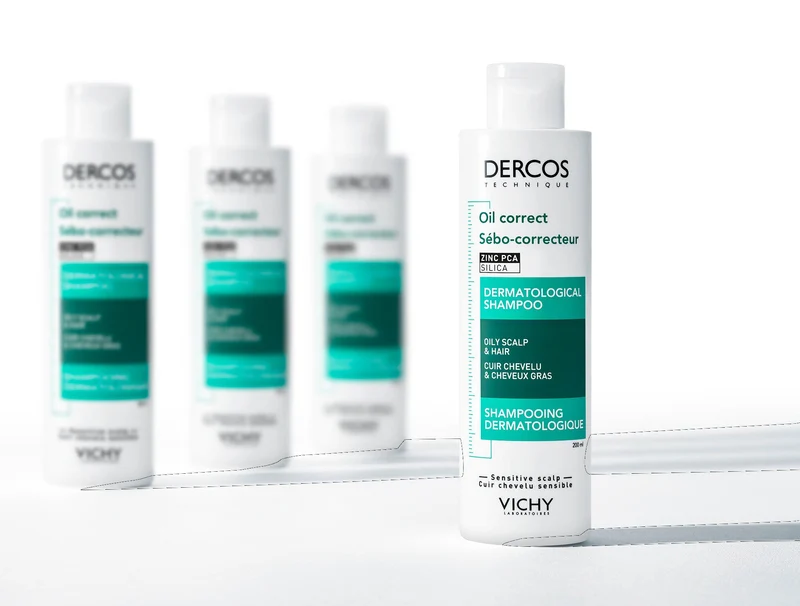 Vichy Dercos Shampoo Sebo Regolatore Trattante Capelli Grassi 200ml