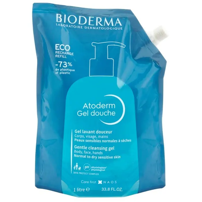 Bioderma Atoderm Gel Doccia Ecoricarica 1 Litro