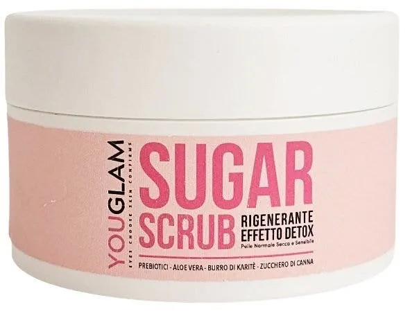 YouGlam Sugar Scrub Corpo Rigenerante Effetto Detox 200ml
