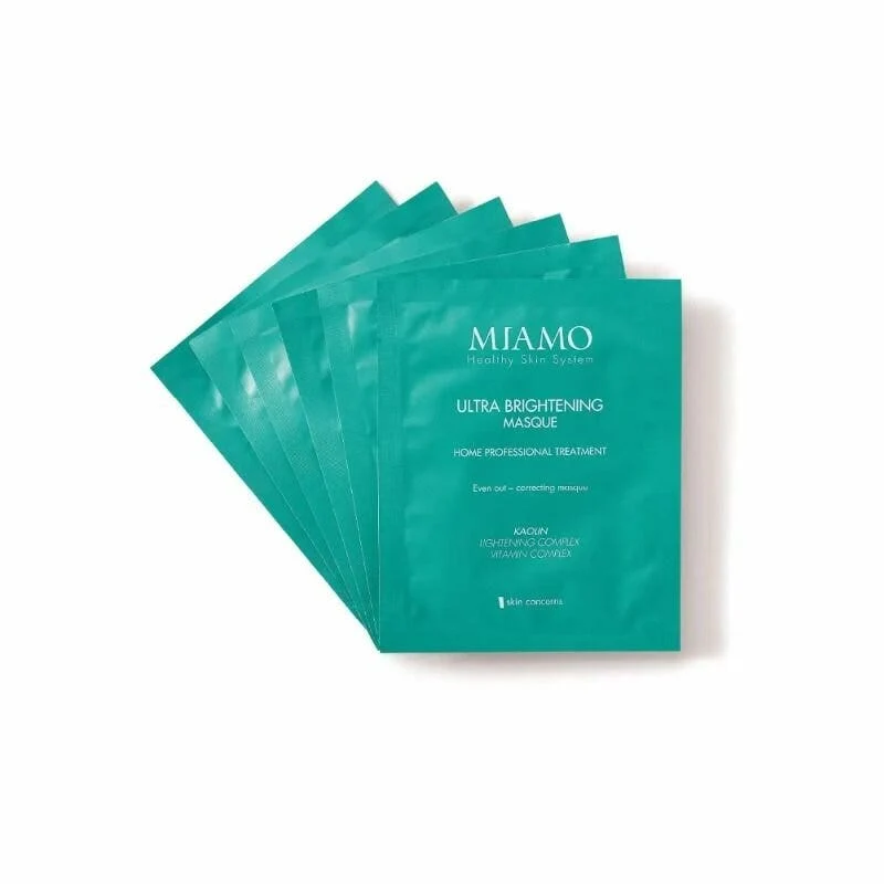 Miamo Ultra Brightening Masque Maschera Schiarente E Uniformante 6x10ml