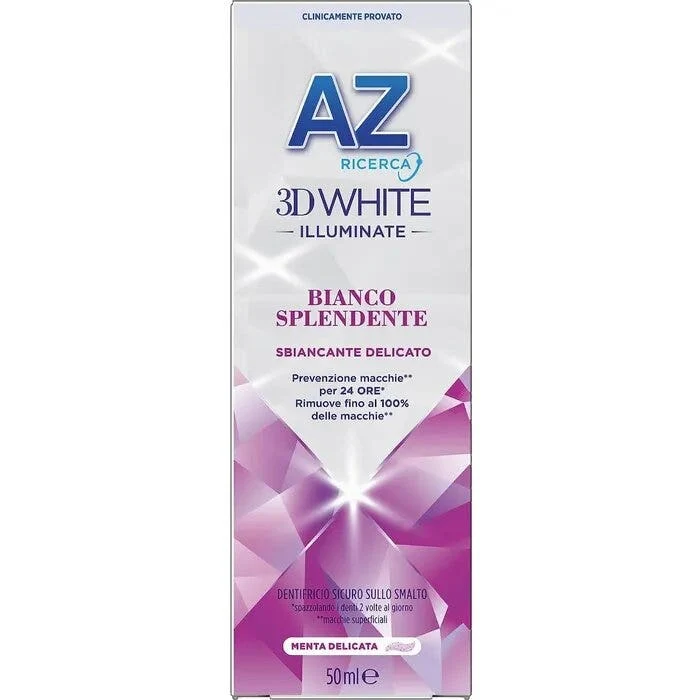 AZ Dentifricio 3DWhite Illuminate Bianco Splendente 50ml