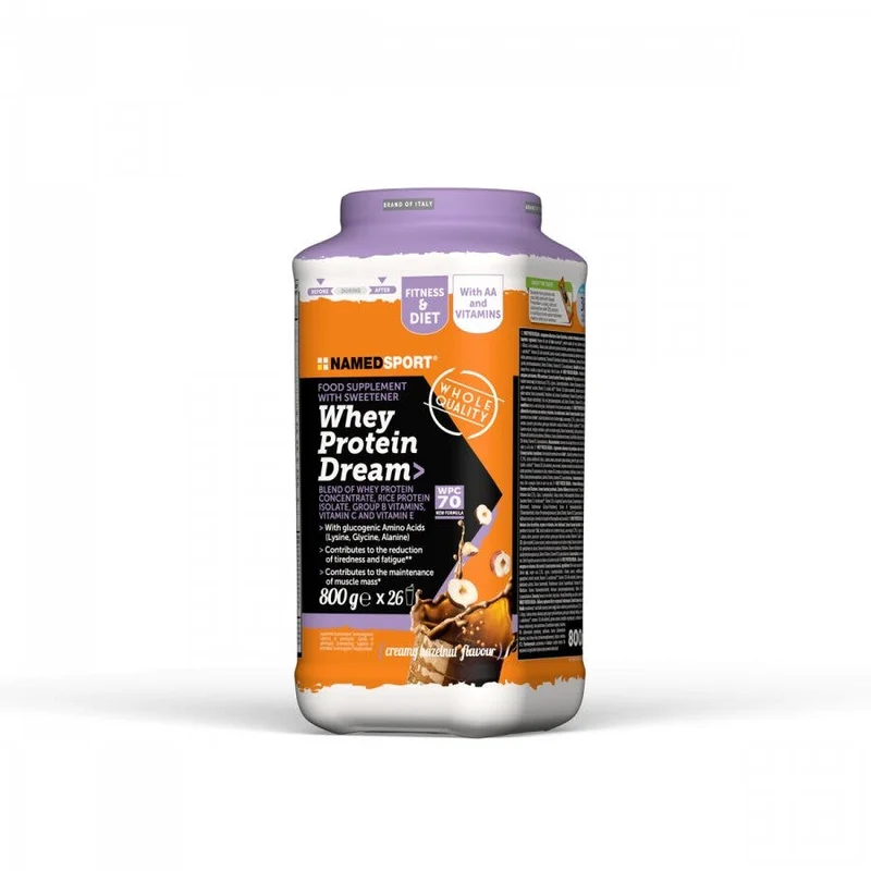 Named Whey Protein Dream Gusto Creamy Hazelnut 800g