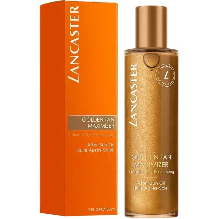 Lancaster Golden Tan Maximizer Olio Doposole Prolungatore Di Abbronzatura 150ml