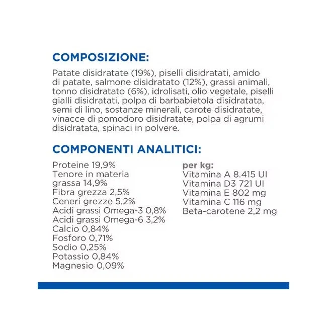 Hill's Science Plan Hypoallergenic Adult Crocchette al Salmone Per Cani Taglia Media Sacco 2,5 kg