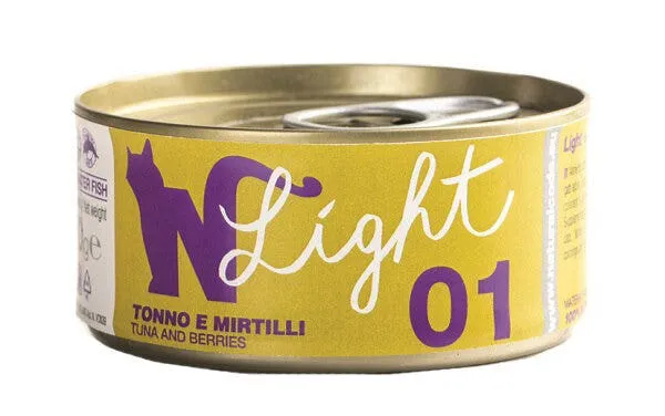 Natural Code Light 01 Tonno E Mirtilli Gatti Adulti Lattina 70g