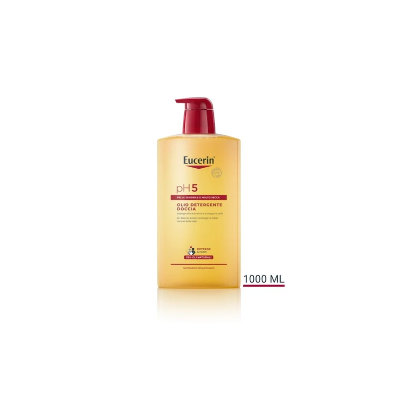 Eucerin pH5 Olio Detergente Doccia 1000ml Idratante