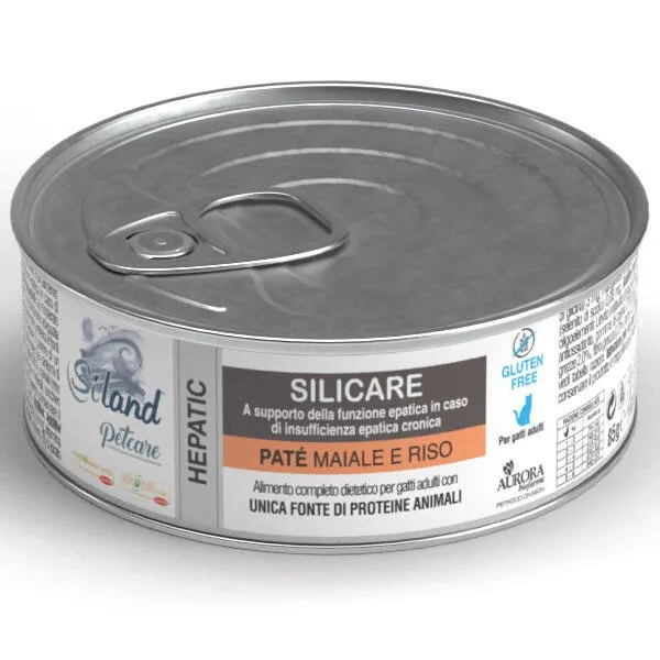 Siland Petcare Hepatic Cat Adult Paté Maiale e Riso 85g
