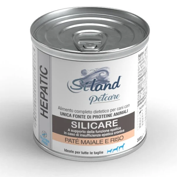 Siland Silicar Cibo Umido Mais Riso Per Cani Adulti 300g
