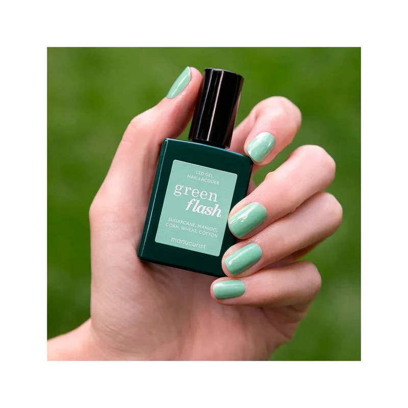 Manucurist Green Flash Smalto Led Amande 15ml