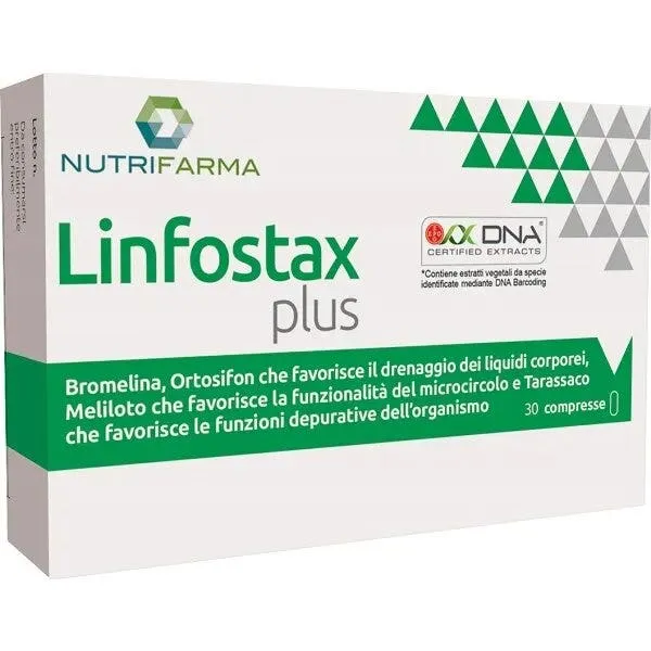 NutriFarma Linfostax Plus 30 Compresse