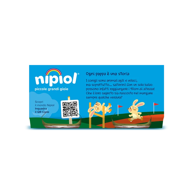 Nipiol Omogeneizzato Verdure Miste 2x80g