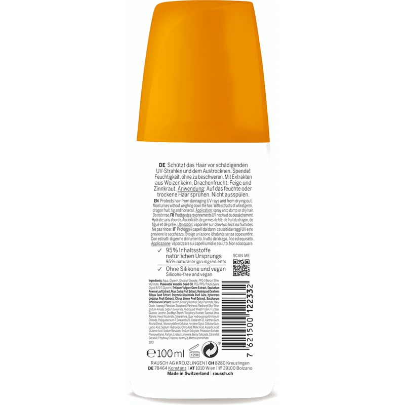 Rausch Spray Per Capelli Idratante Al Germe Di Frumento 100ml