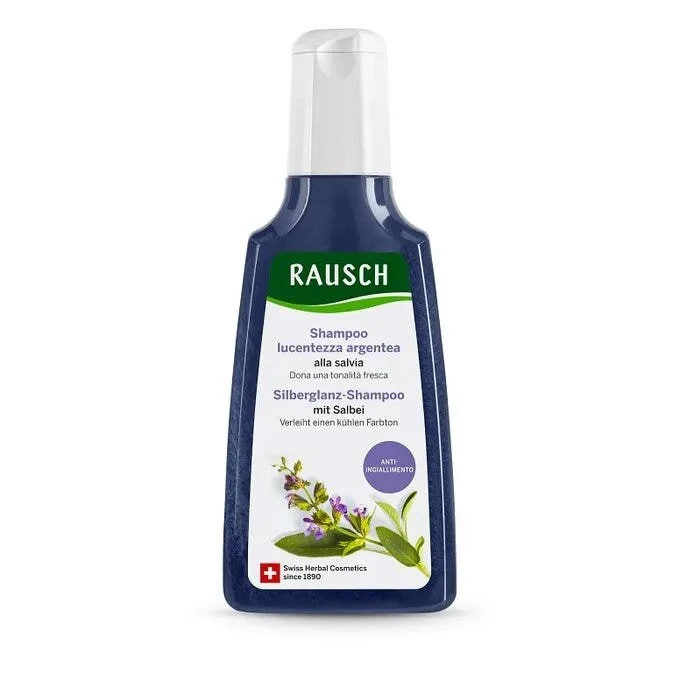 Rausch Shampoo Lucentezza Argentea Alla Salvia 200ml