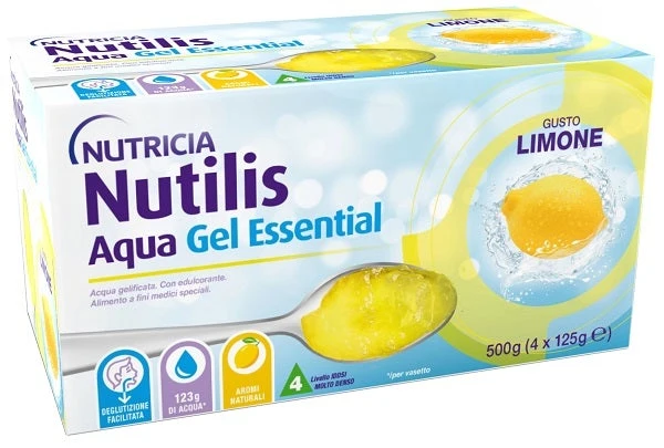 Nutricia Nutilis Aqua Essential Gel Limone 4x125g