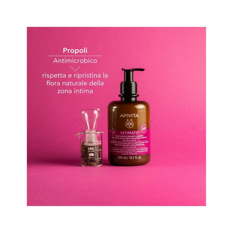 Apivita Intimate Lady Gel Detergente Intimo Delicato 300ml