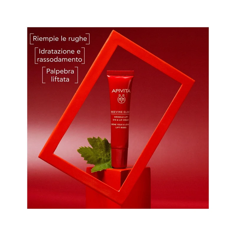 Apivita Beevine Elixir Crema Anti-Rughe Contorno Occhi e Labbra 15ml