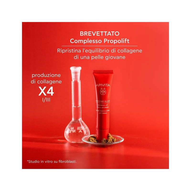 Apivita Beevine Elixir Crema Anti-Rughe Contorno Occhi e Labbra 15ml