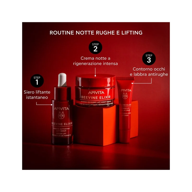 Apivita Beevine Elixir Crema Notte Intensiva Liftante Rigenerante 50ml