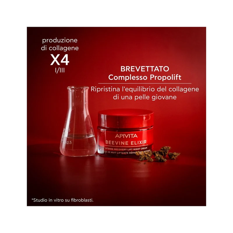 Apivita Beevine Elixir Crema Notte Intensiva Liftante Rigenerante 50ml