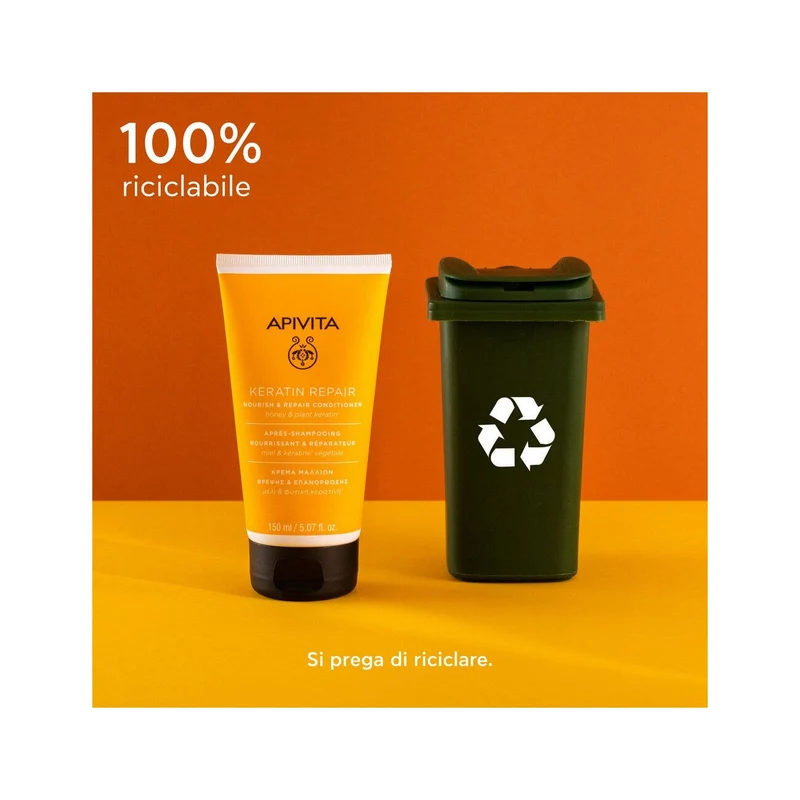 Apivita Keratin Repair Balsamo Nutriente Riparatore 150ml