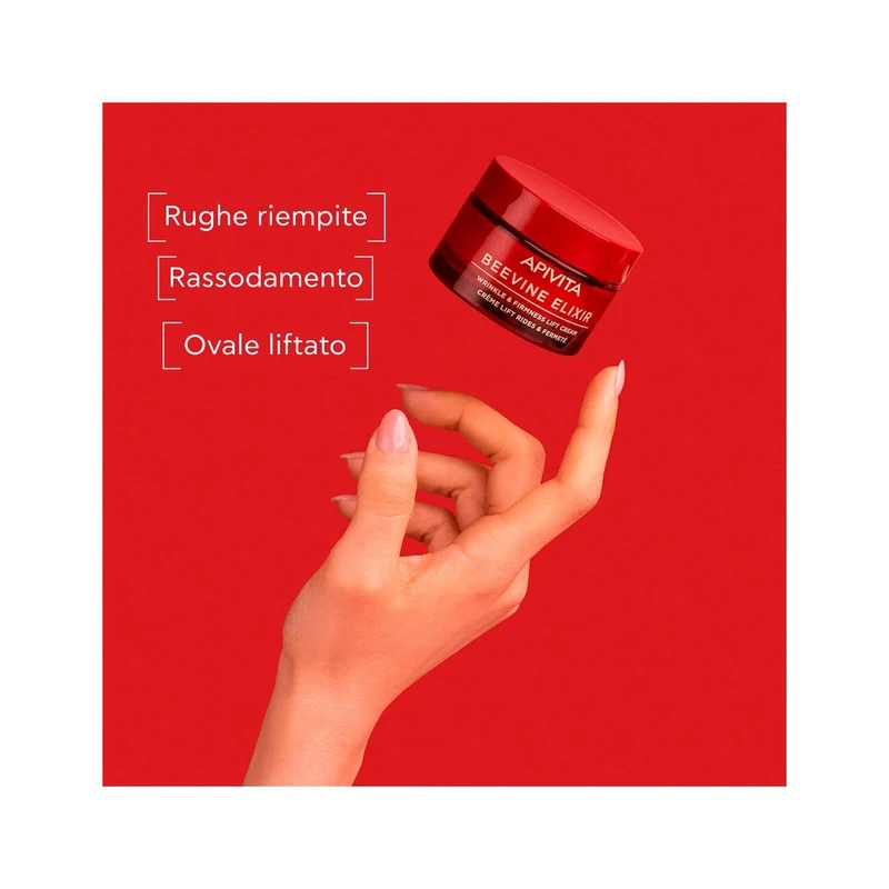 Apivita Beevine Elixir Crema Anti-Rughe Rassodante Liftante Texture Leggera 50ml