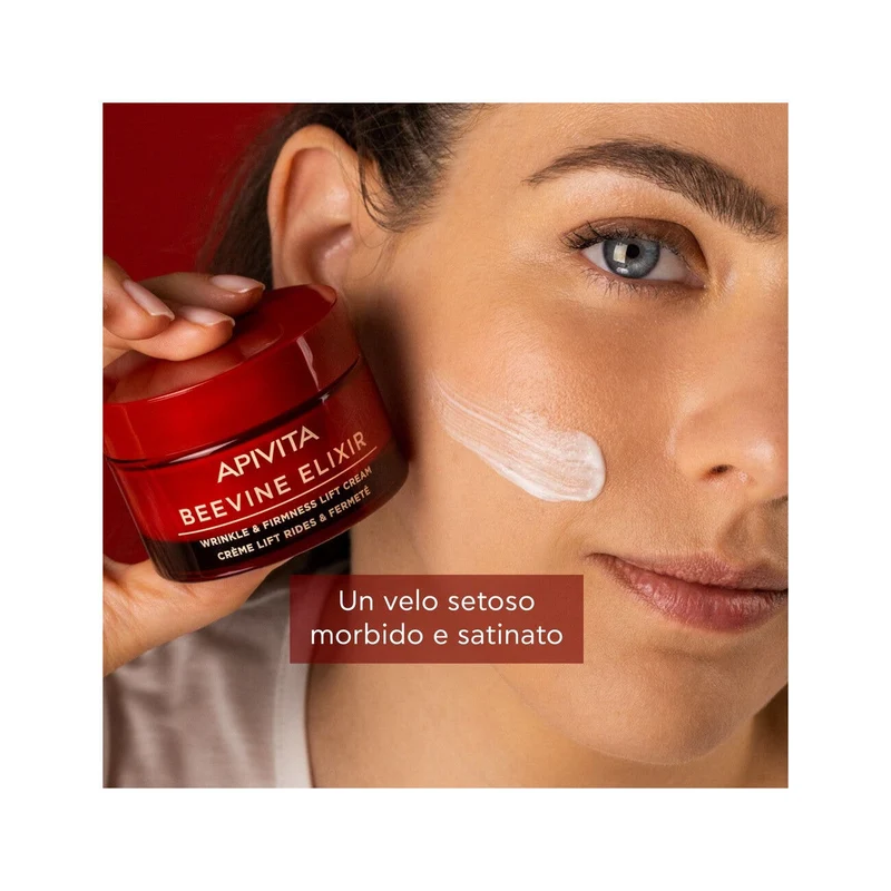 Apivita Beevine Elixir Crema Anti-Rughe Rassodante Liftante Texture Leggera 50ml