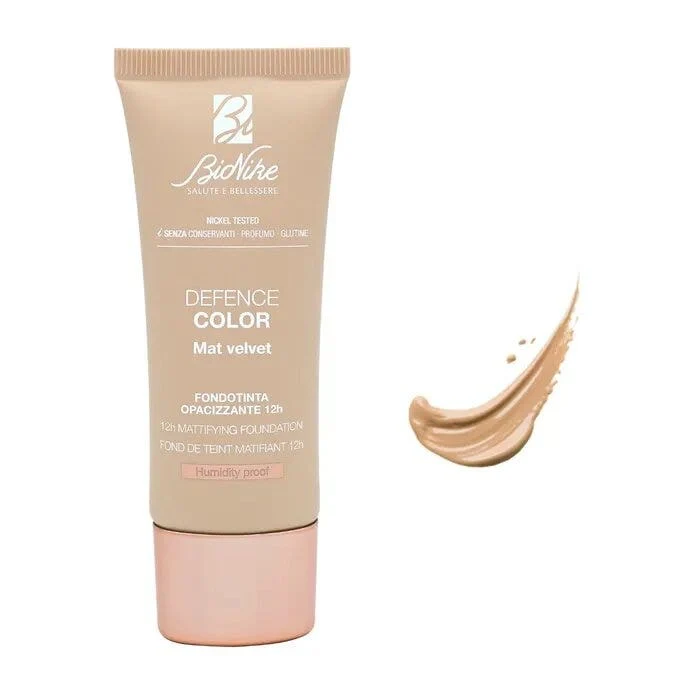 Bionike Defence Color Mat Velvet Fondotinta N. 403 Vrai Sable 30ml