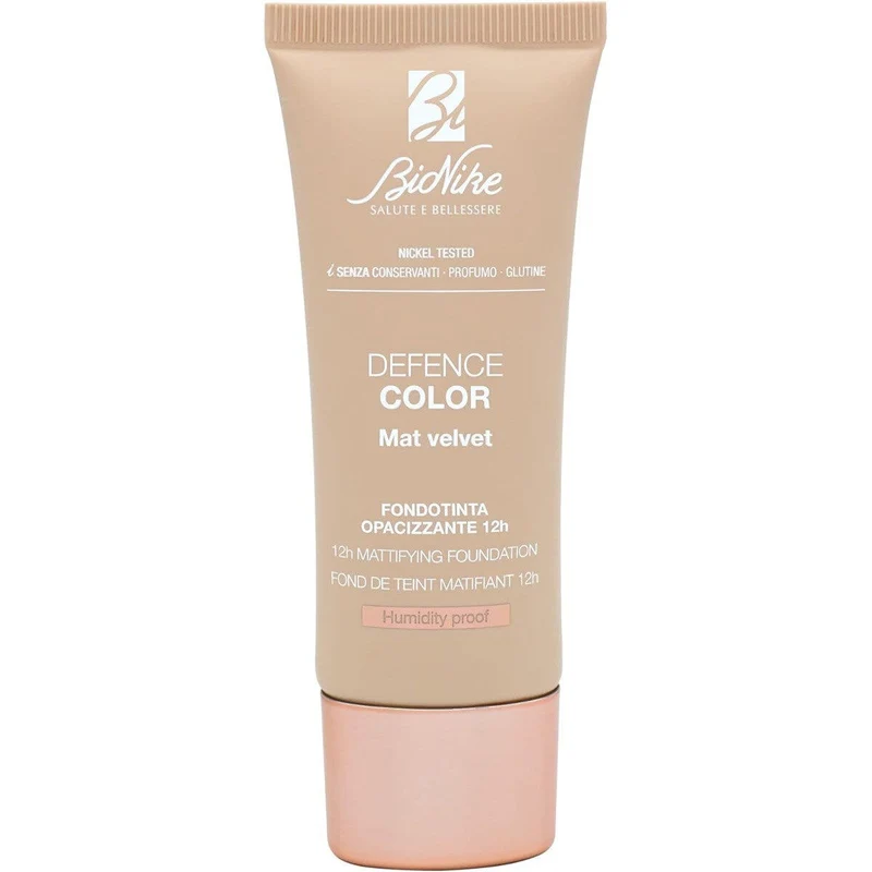 Bionike Defence Color Mat Velvet Fondotinta N. 405 Miel Dore 30ml