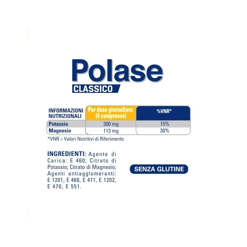Polase 60 Compresse: Integratore Salino Energetico Efficace