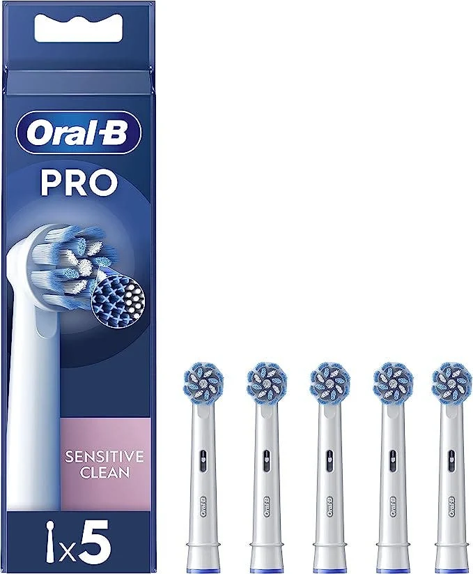 Oral-B Power Refill EB50 Sensitive Clean 5 Testine Di Ricambio