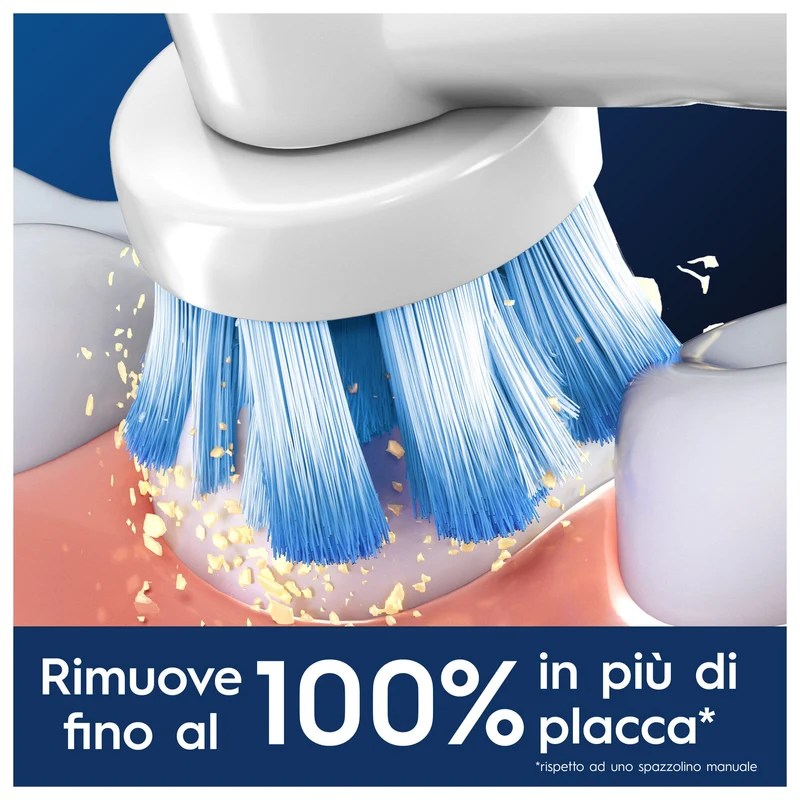 Oral-B Power Refill EB50 Sensitive Clean 5 Testine Di Ricambio