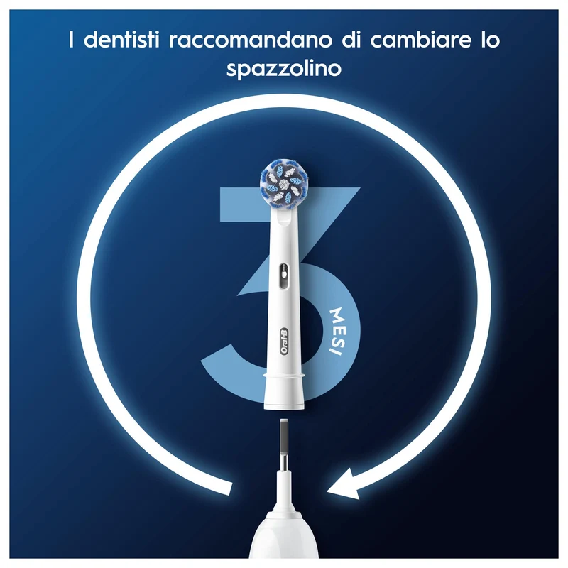 Oral-B Power Refill EB50 Sensitive Clean 5 Testine Di Ricambio