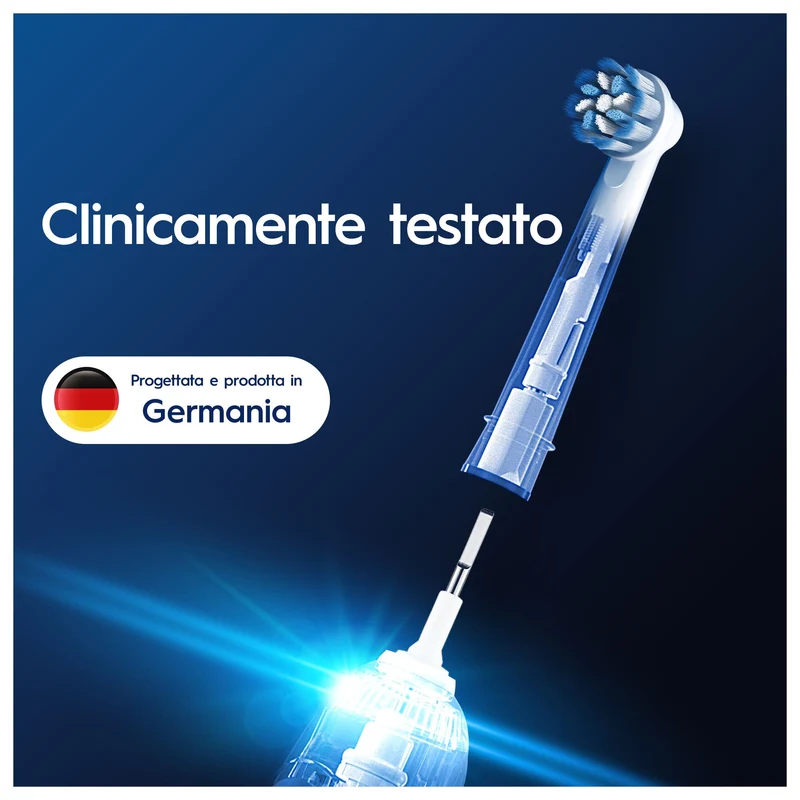 Oral-B Power Refill EB50 Sensitive Clean 5 Testine Di Ricambio
