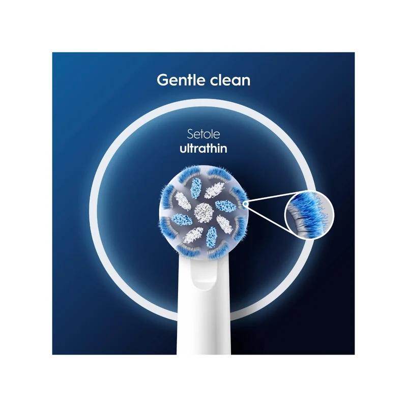 Oral-B Power Refill EB60-3 Sensitive Clean 3 Testine Di Ricambio