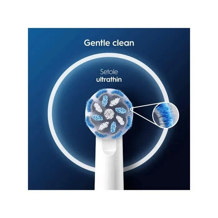 Oral-B Power Refill EB60-3 Sensitive Clean 3 Testine Di Ricambio