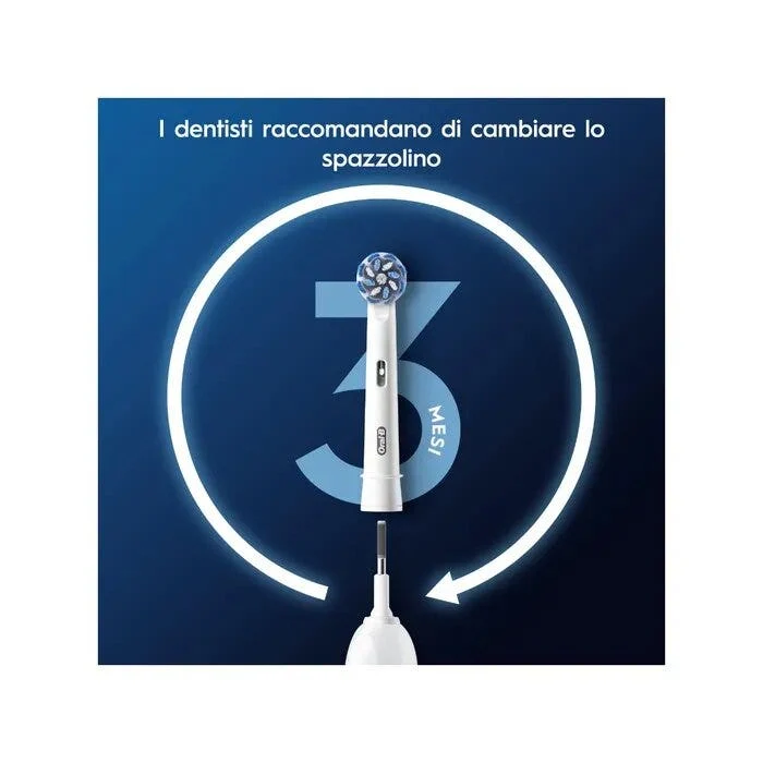 Oral-B Power Refill EB60-3 Sensitive Clean 3 Testine Di Ricambio