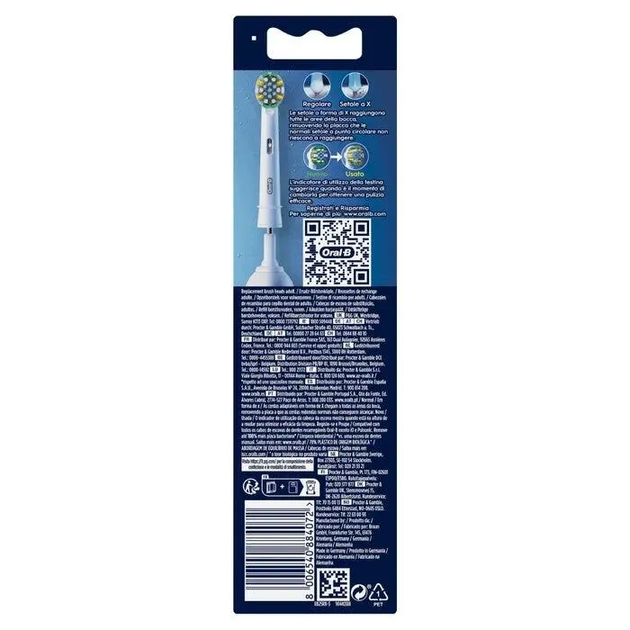 Oral-B Testine Di Ricambio Pro Floss Action 3 Pezzi