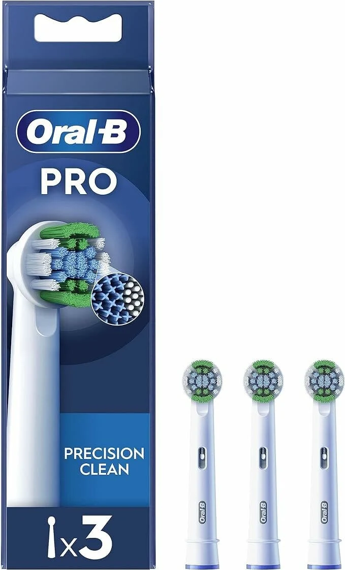 Oral-B Precision Clean Testine di Ricambio Spazzolino Elettrico 3 Pezzi