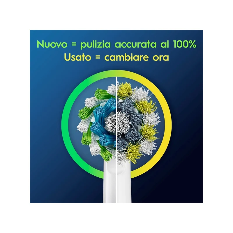 Oral-B Testine Di Ricambio Pro Cross Action 5 Pezzi