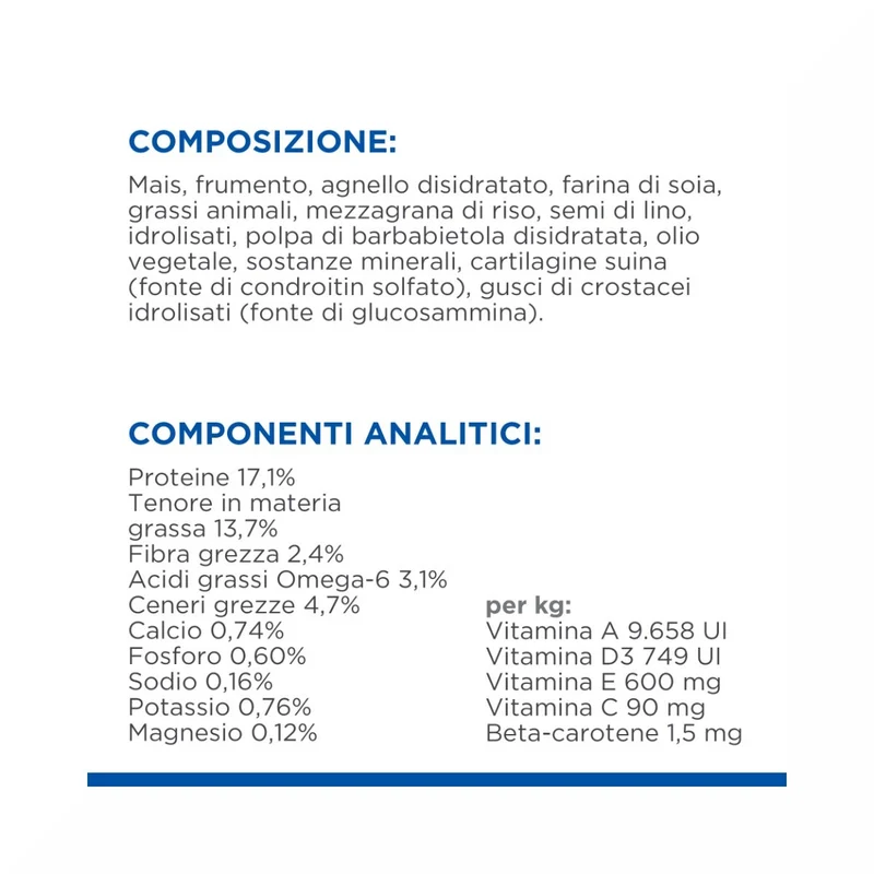 Hill's Science Plan Mature Adult 7+ Crocchette con Agnello e Riso per Cani Taglia Media Sacco 14 Kg