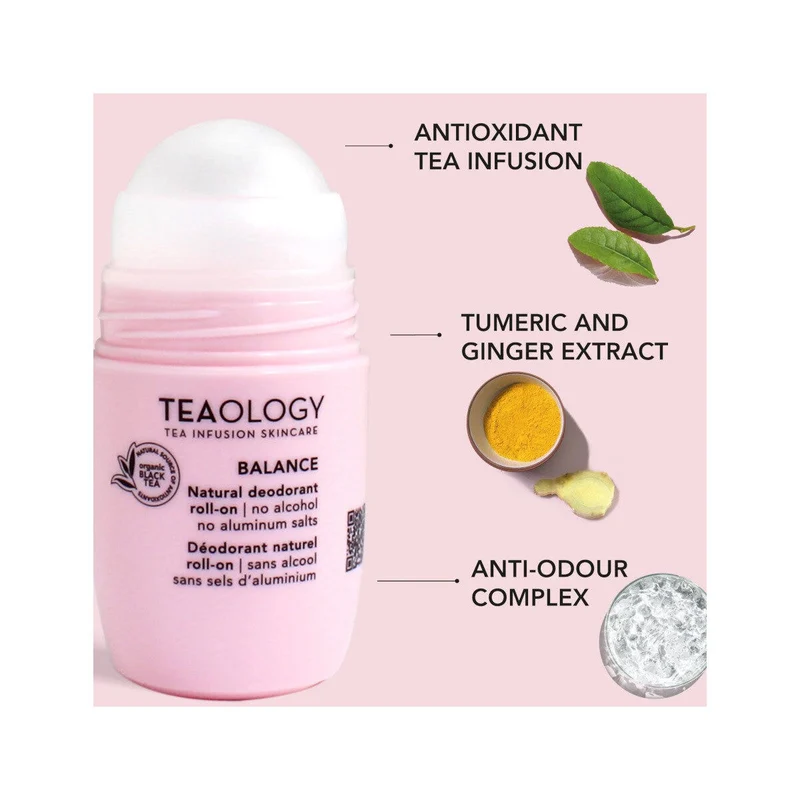 Teaology Balance Deodorante Naturale Roll-On 40ml