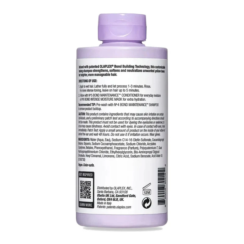 Olaplex N°4P Blonde Enhancer Toning Shampoo 250ml