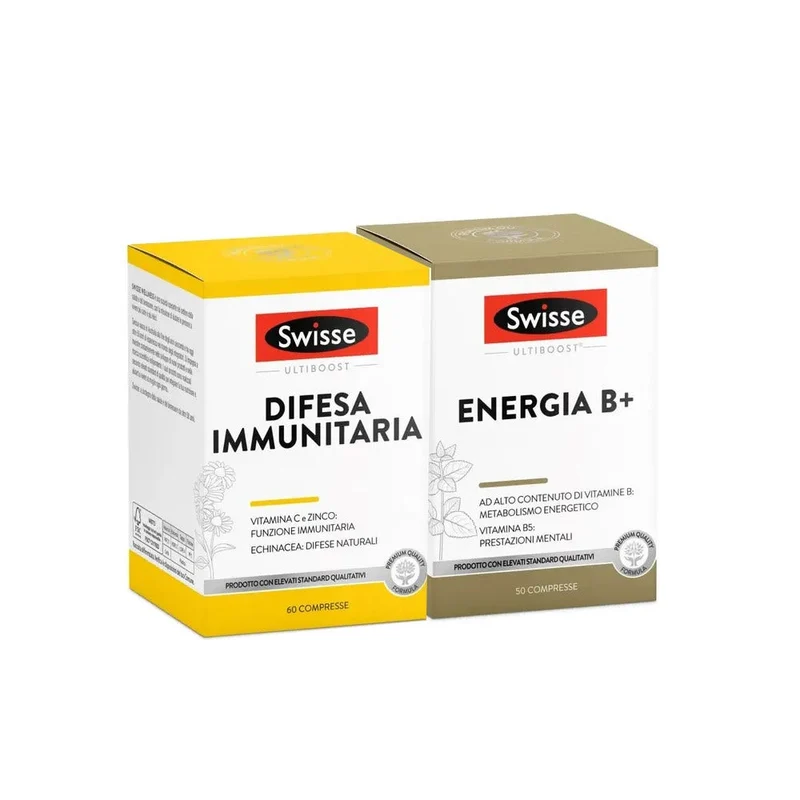 Swisse Difesa Immunitaria 60 Compresse + Energia B+ 50 Compresse