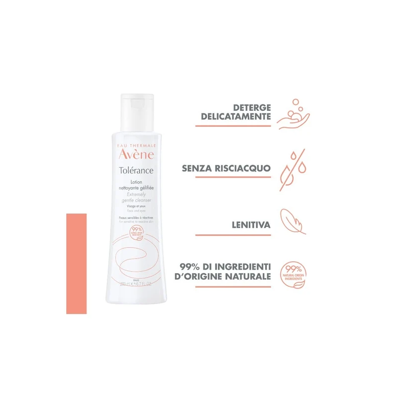 Eau Thermale Avène Tolerance Lozione Detergente In Gel 100ml