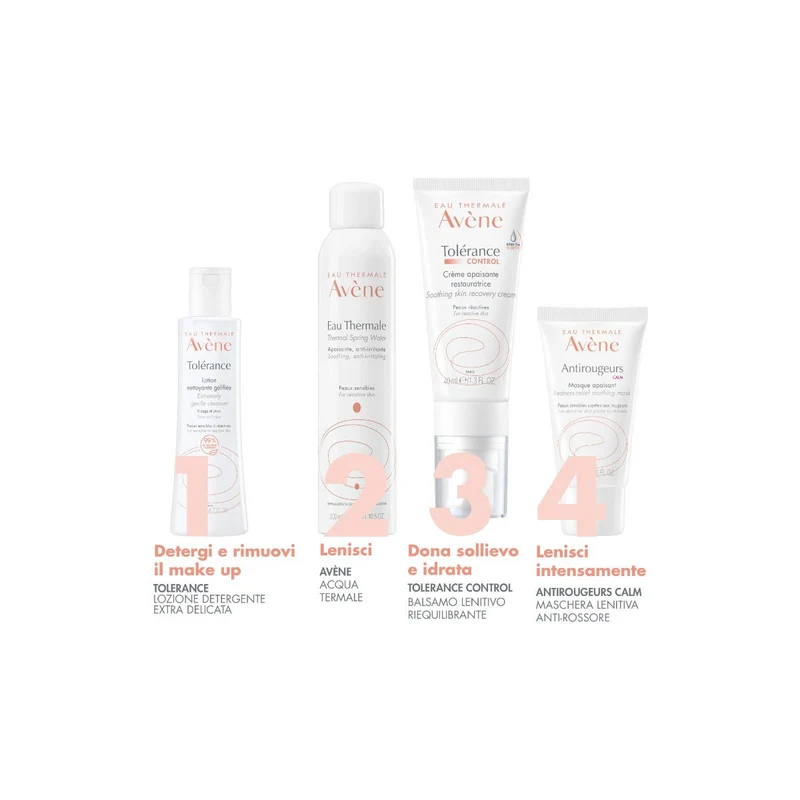 Eau Thermale Avène Tolerance Lozione Detergente In Gel 100ml