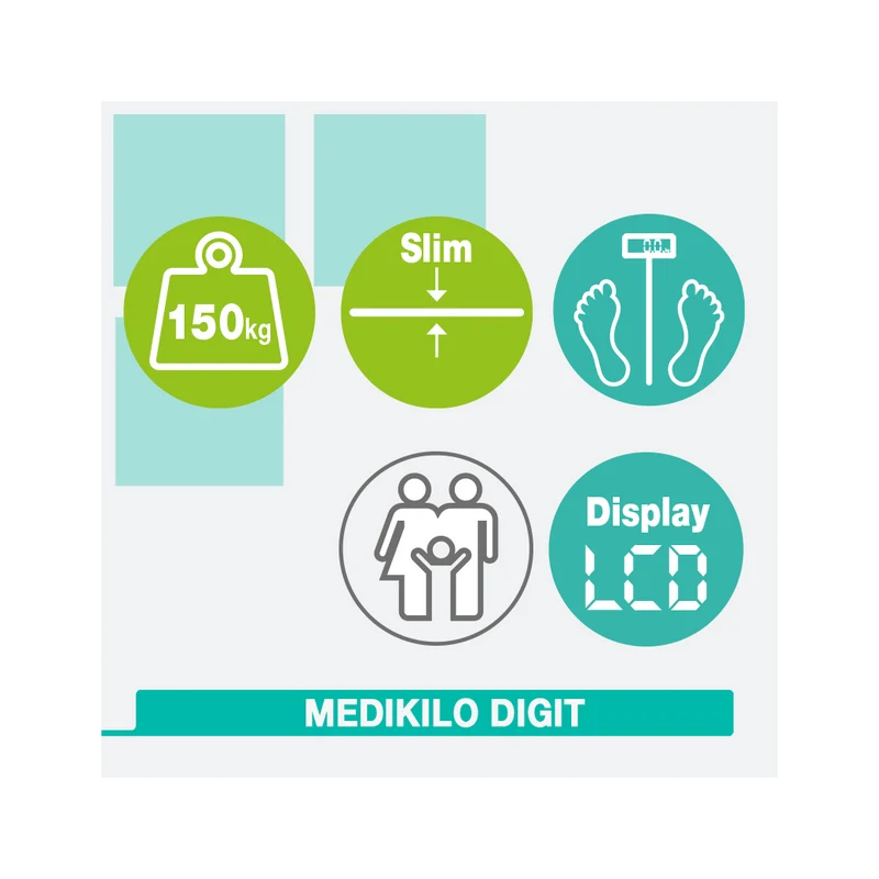 Colpharma Medikilo Digit Bilancia Digitale Pesapersone