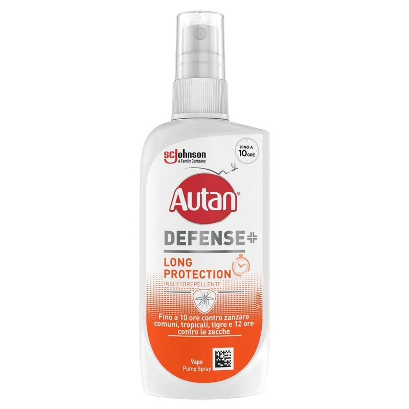 Autan Defense Long Protection Spray Antizanzare Zecche Insetto Repellente 100ml